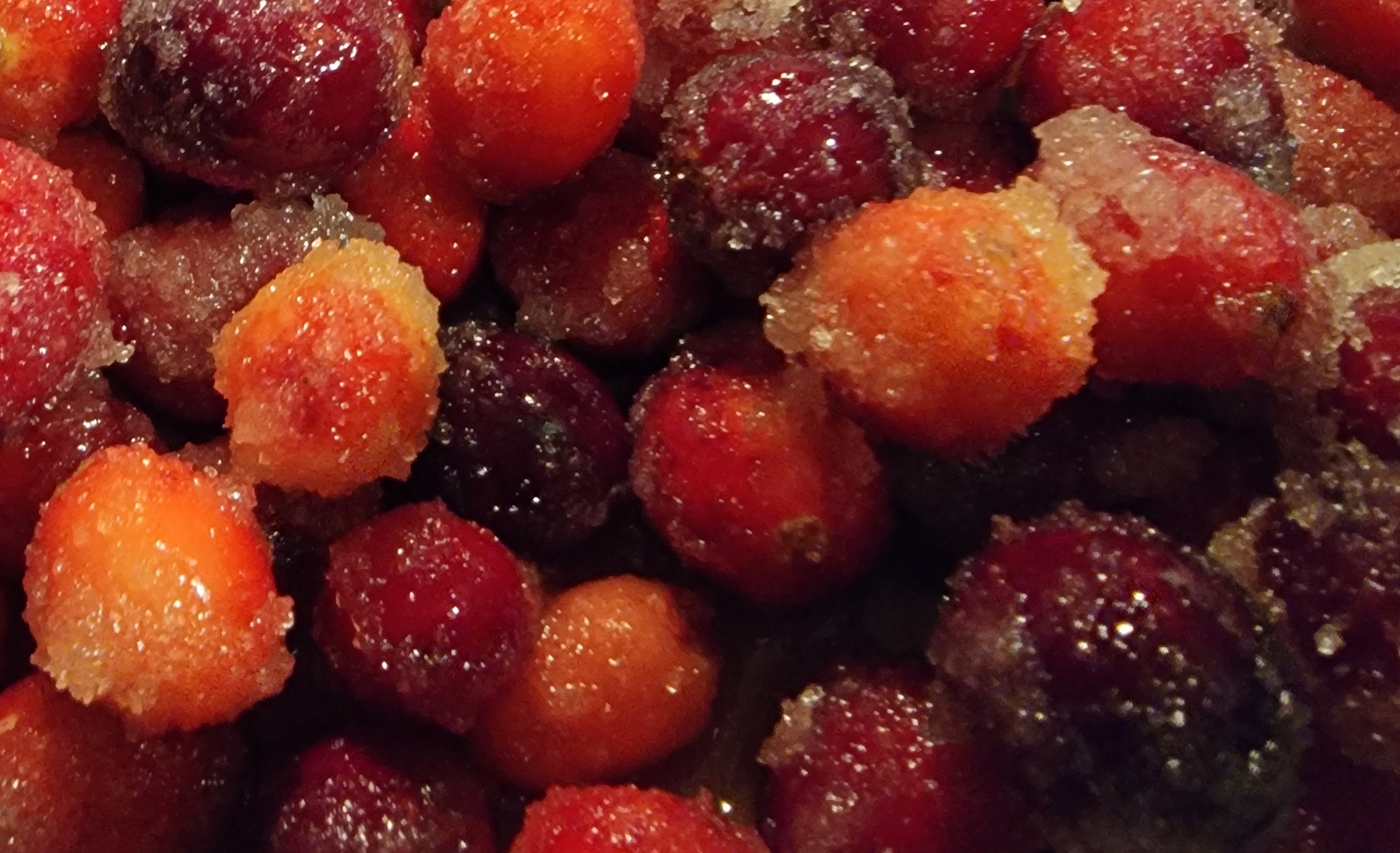 CANDIED CRANBERRIES